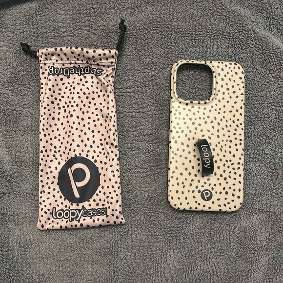 Loopy case with bag- iPhone 14 Pro Max - Picture 1 of 3